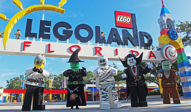 Legoland Florida Brick or Treat Halloween characters