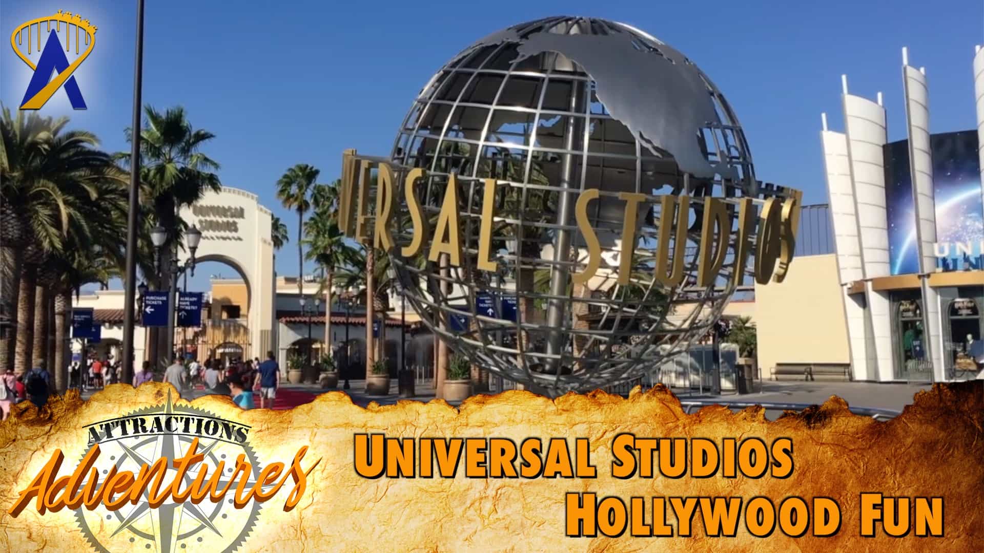 Attractions Adventures - 'Universal Studios Hollywood Fun'