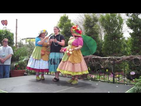 PixieHollow.com Fairy House Contest Winner honored in a special ceremony at Epcot