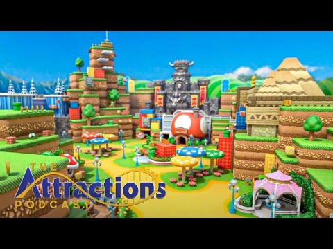 LIVE: The Attractions Podcast #170 - Super Nintendo World opening at Uni Hollywood, and more news!