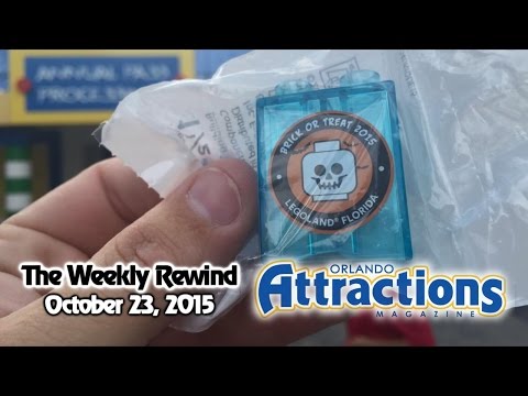 The Weekly Rewind @Attractions - Brick or Treat, Back to the Future Day - Oct. 23, 2015