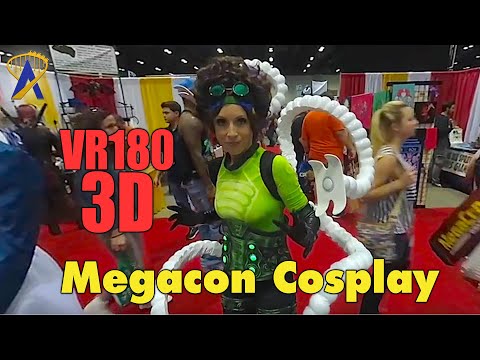 VR180 Megacon 2019 Cosplay in 3D