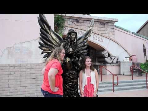 Living Statues surprise guests in Pleasure Island at Downtown Disney, Walt Disney World
