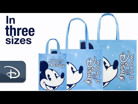 Reusable Shopping Bags Introduced at Disneyland Resort and Walt Disney World Resort