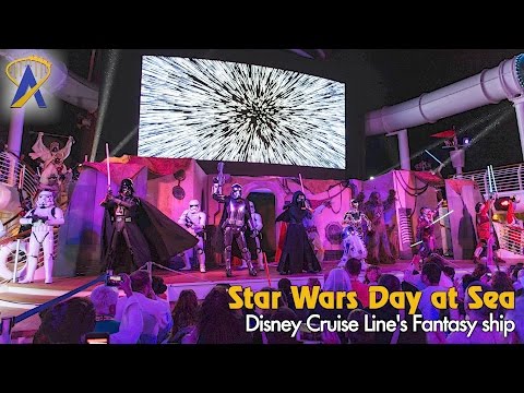 Star Wars Day at Sea highlights aboard the Disney Fantasy cruise ship