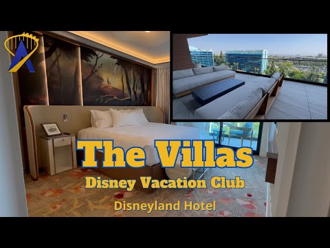 Tour of The Villas at Disneyland Hotel Disney Vacation Club