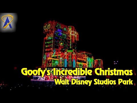 Goofy&#039;s Incredible Christmas at Walt Disney Studios Park in Disneyland Paris