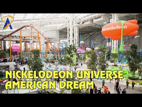 Nickelodeon Universe Overview - American Dream in New Jersey
