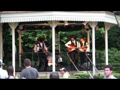 The British Invasion performing at Epcot at Walt Disney World