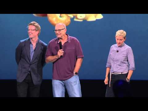 Ellen DeGeneres introduces new characters from Pixar&#039;s Finding Dory at D23 Expo 2015