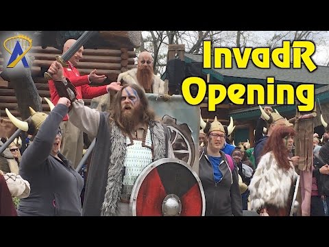 InvadR Opening Ceremony at Busch Gardens Williamsburg