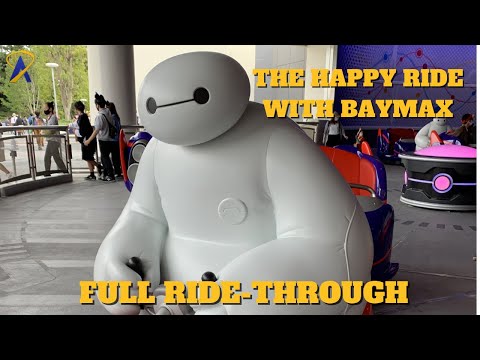 The Happy Ride with Baymax Ride-through at Tokyo Disneyland