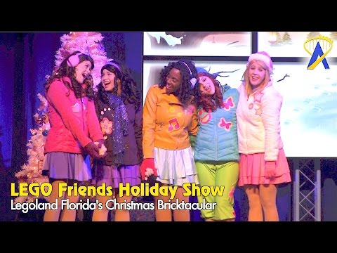 LEGO Friends Holiday Show during Legoland Florida&#039;s Christmas Bricktacular