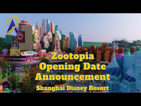 Zootopia at Shanghai Disney Resort Opening Date Announcement