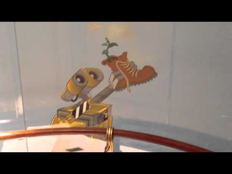 Disney Fantasy Elevator Artwork - Characters from Disney and Pixar films and shorts