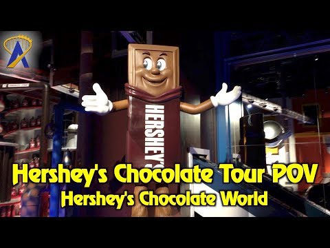 Hershey&#039;s Chocolate Tour POV at Hershey&#039;s Chocolate World in Pennsylvania
