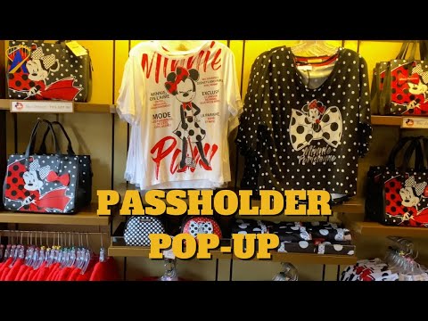 Disney Passholder Pop-Up Store at Epcot