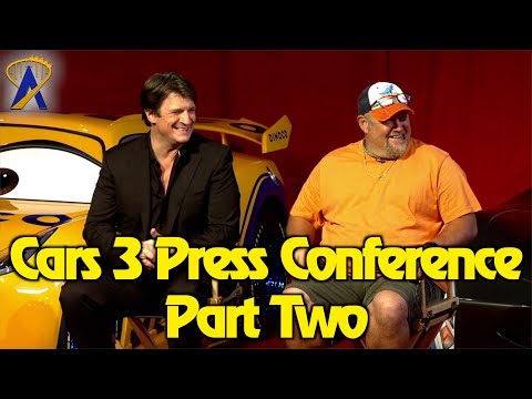 Cars 3 Press Conference with Larry the Cable Guy, Nathan Fillion and more