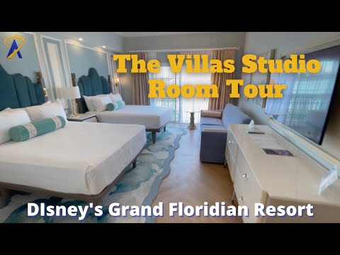 Tour a DVC Studio Villa Room at Disney&#039;s Grand Floridian Resort &amp; Spa