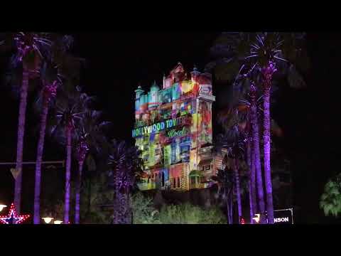 Sunset Seasons Greeting Tower Of Terror preview