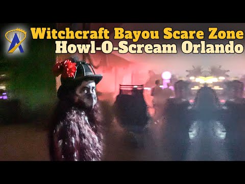 Witchcraft Bayou Scare Zone at Howl-O-Scream Orlando