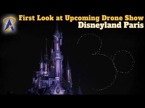 First Look at Disney Drone Show Coming To Disneyland Paris for 30th Anniversary