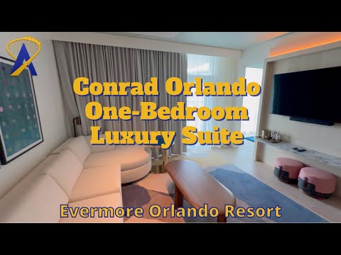 Conrad Orlando One Bedroom Luxury Suite Tour