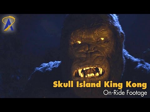 Skull Island: Reign of Kong on-ride footage at Universal Orlando