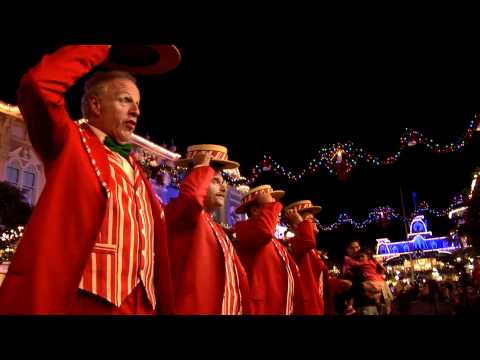 Dapper Dans sing &#039;Rudolph the Red Nose Reindeer&#039; Christmas song - barbershop quartet