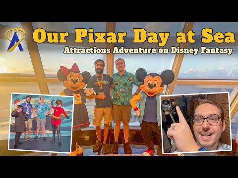 Our Pixar Day at Sea - Attractions Adventures on Disney Cruise Line