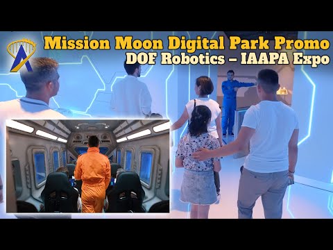 DOF Robotics &quot;Mission Moon&quot; Digital Simulator Park Concept Unveiled at IAAPA Expo Orlando
