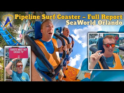 Full Report from Pipeline: The Surf Coaster at SeaWorld Orlando – World&#039;s First Surf Coaster
