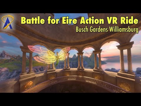 Battle for Eire Action VR Ride at Busch Gardens Williamsburg