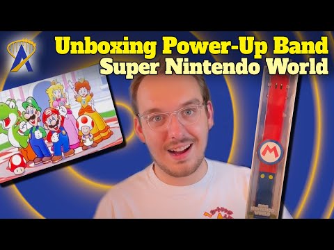 Unboxing a Power-Up Band from Super Nintendo World