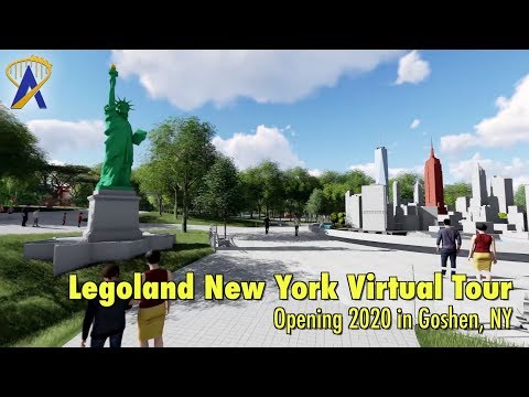 Virtual Tour of Legoland New York coming in 2020