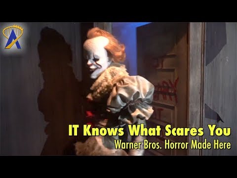 IT Haunted House - It Knows What Scares You at Warner Bros. Horror Made Here