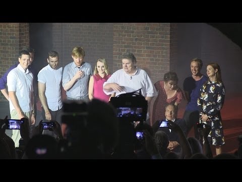 Red carpet ceremony for Diagon Alley featuring Potter stars at Universal Orlando