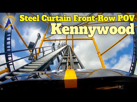 Steel Curtain Front-Row POV at Kennywood
