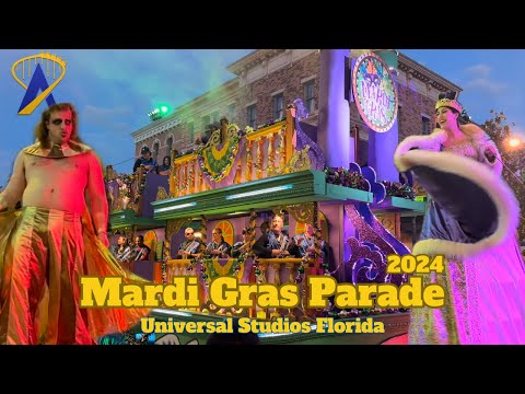 Universal Orlando Resort Mardi Gras Parade 2024