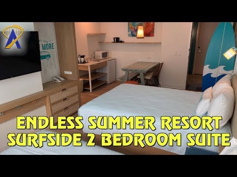 Two Bedroom Suite Tour at Universal’s Endless Summer Resort – Surfside Inn and Suites