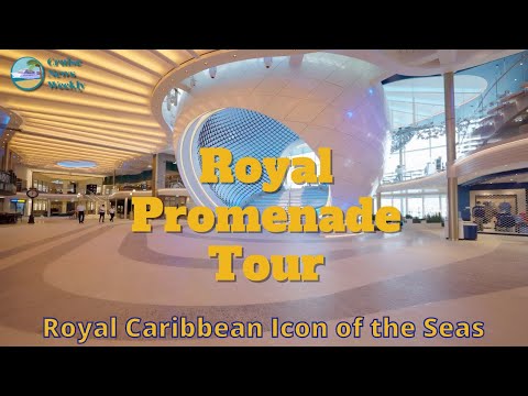 Royal Promenade Tour on Icon of the Seas, Royal Caribbean