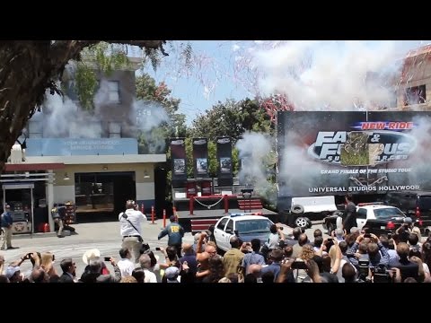 Fast and Furious - Supercharged opening ceremony at Universal Studios Hollywood