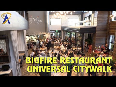 Bigfire American Fare Restaurant at Universal Orlando CityWalk