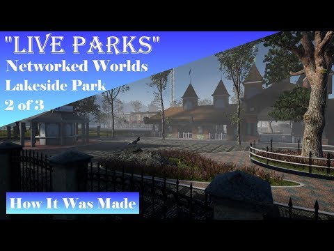 New &quot;Live Parks&quot; Build! Part 2 of 3: Lakeside Park Speed Level Design