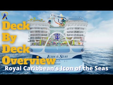 Royal Caribbean Icon of the Seas Deck by Deck Overview Preview