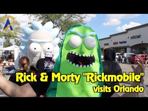 &quot;Rick and Morty&quot; Rickmobile makes a stop in Orlando