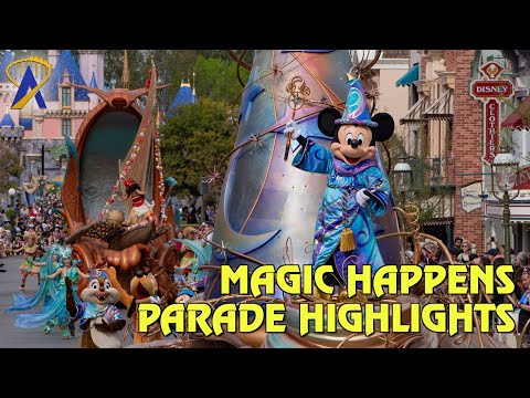 Magic Happens Parade Highlights at Disneyland
