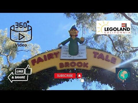 360° Ride through video of Fairy Tale Brook @legolandcaliforniaofficial