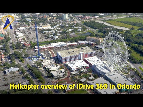 Icon Orlando and Orlando StarFlyer, aerial tour