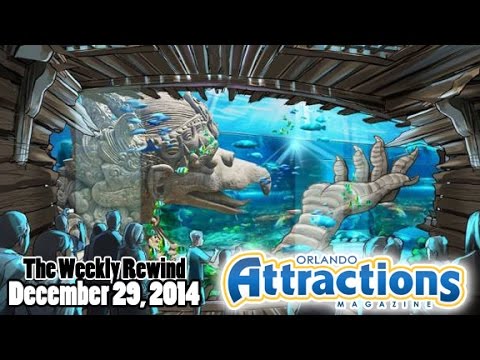 The Weekly Rewind @Attractions for Dec. 29, 2014 - SeaLife Orlando Ambassadors, Holiday Crowds, More